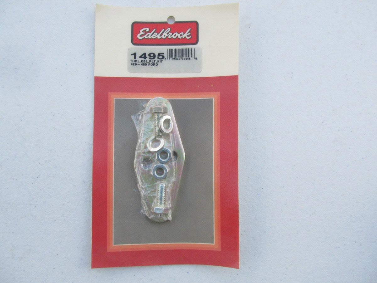 Edelbrock 1495 Throttle Cable Plate Kit For 429/460 Ford W/ Automatic Trans