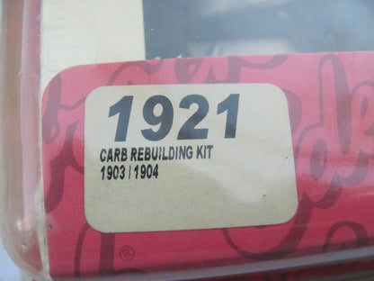 Edelbrock 1921 Quadrajet Carburetor Rebuild Kit Edelbrock 1903 1904 1906 1921