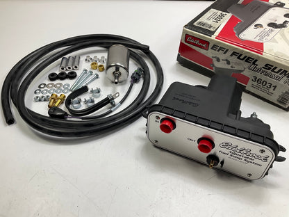 MISSING CONNECTORS - Edelbrock 36031 EFI Fuel Sump Kit - 35-90 PSI, 67 GPH