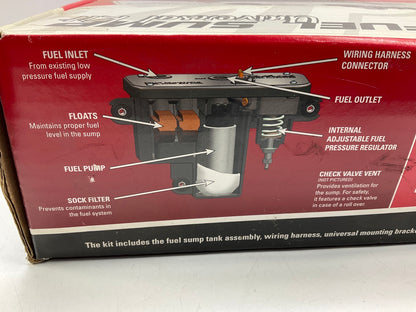 MISSING CONNECTORS - Edelbrock 36031 EFI Fuel Sump Kit - 35-90 PSI, 67 GPH
