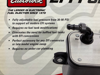 MISSING CONNECTORS - Edelbrock 36031 EFI Fuel Sump Kit - 35-90 PSI, 67 GPH