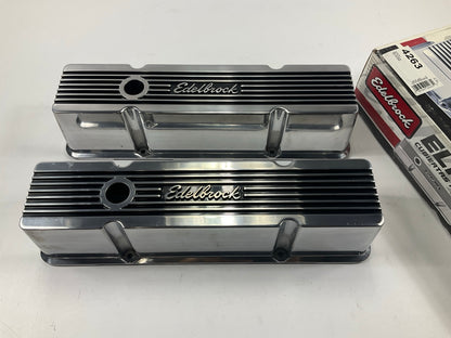 Edelbrock 4263 Elite II Valve Covers For 1959-1986 Chevrolet SBC 262-400 V8