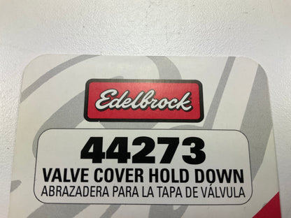 Edelbrock 44273 Hold-Down Tab Kits (Universal 1.5'' Long In Black Finish (Qty 8)