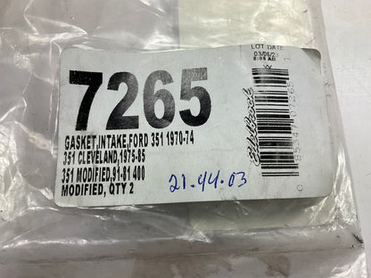 Edelbrock 7265 Intake Manifold Gaskets - 302 Boss & 351W Boss Clevor Conversion