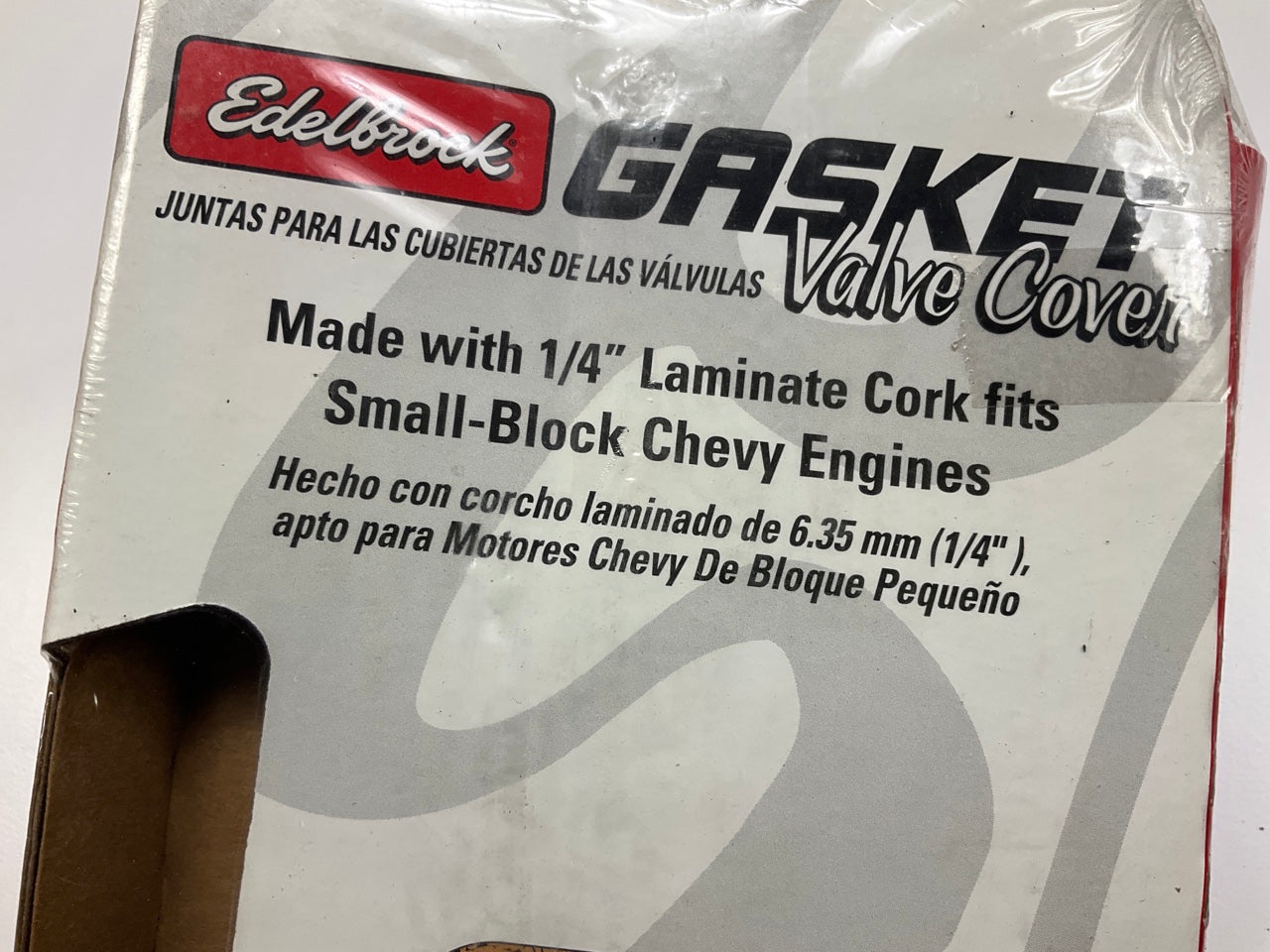 Edelbrock 7548 Valve Cover Gasket  Set For 1958-1986 Chevrolet SBC 302-350 V8