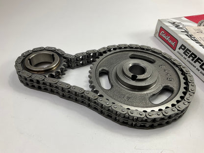 Edelbrock 7830 Performer Adjustable True-Roller Timing Chain Set - Ford 429 460
