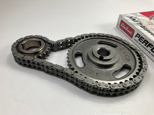 Edelbrock 7830 Performer Adjustable True-Roller Timing Chain Set - Ford 429 460
