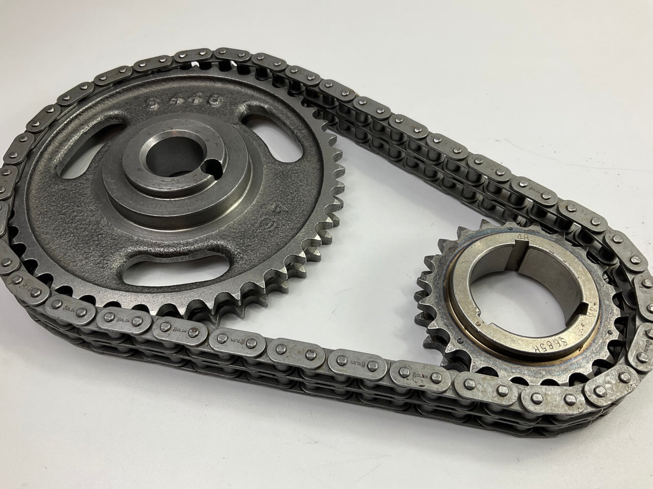 Edelbrock 7830 Performer Adjustable True-Roller Timing Chain Set - Ford 429 460