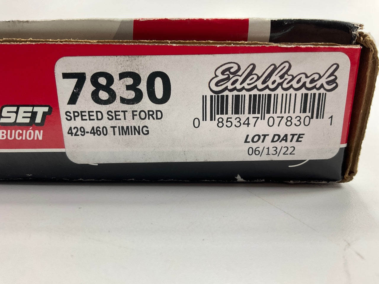 Edelbrock 7830 Performer Adjustable True-Roller Timing Chain Set - Ford 429 460