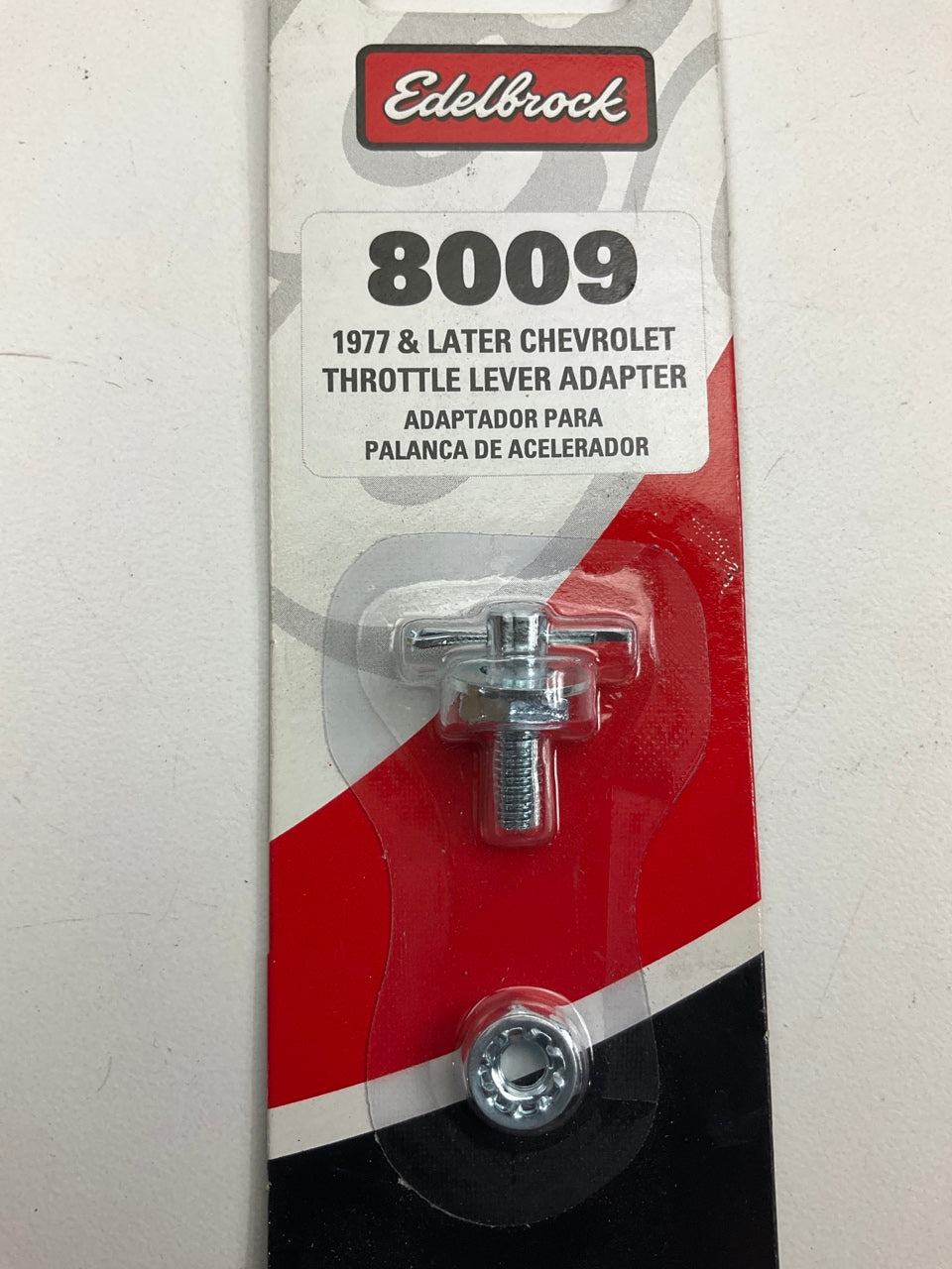 Edelbrock 8009 Carburetor Throttle Stud Throttle Cable Adapter For 77-Up Chevy