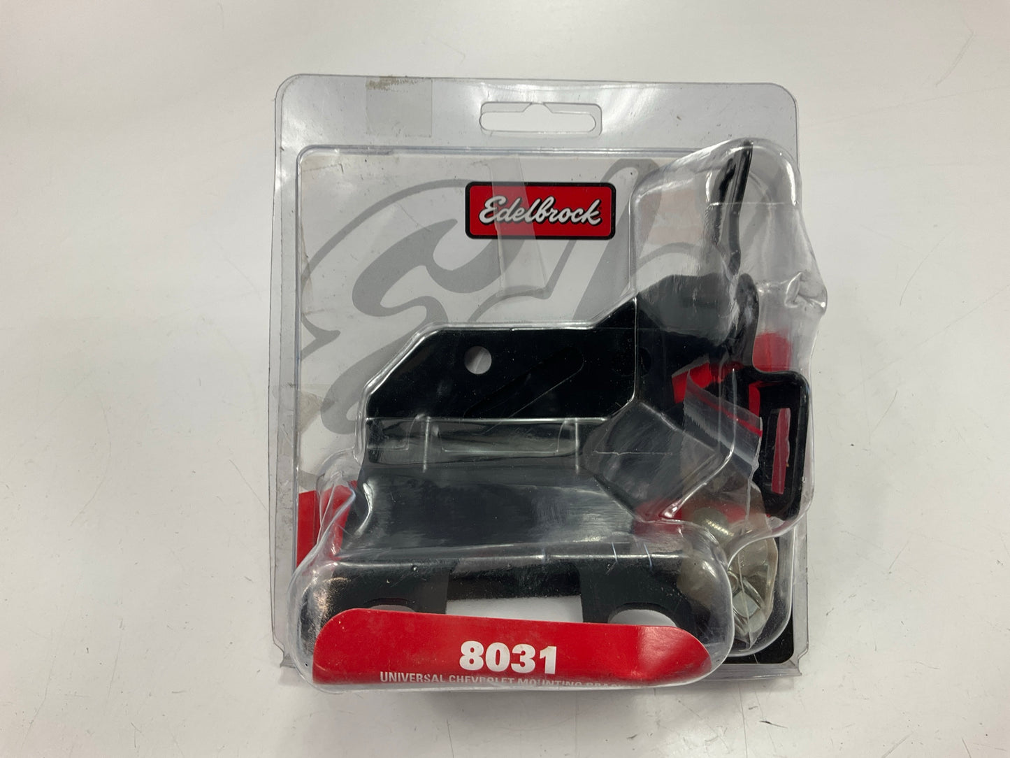 Edelbrock 8031 Throttle Cable Bracket Throttle/Trans/Cruise Black For SBC, BBC