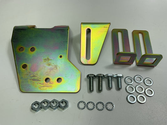 Edelbrock 8036 Throttle & Auto Trans Kickdown Bracket - 1995 & Earlier SBC Chevy