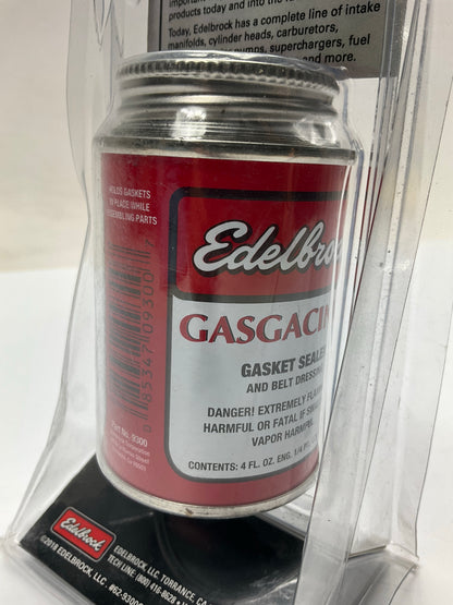 Edelbrock 9300C Gasgacinch Gasket Sealer - 4 Oz - Intake Manifolds, Water Pumps