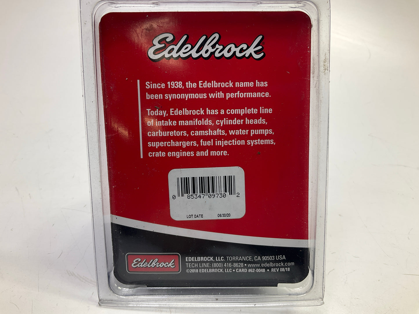 Edelbrock 9730 Valve Spring Retainers, 16 Pcs