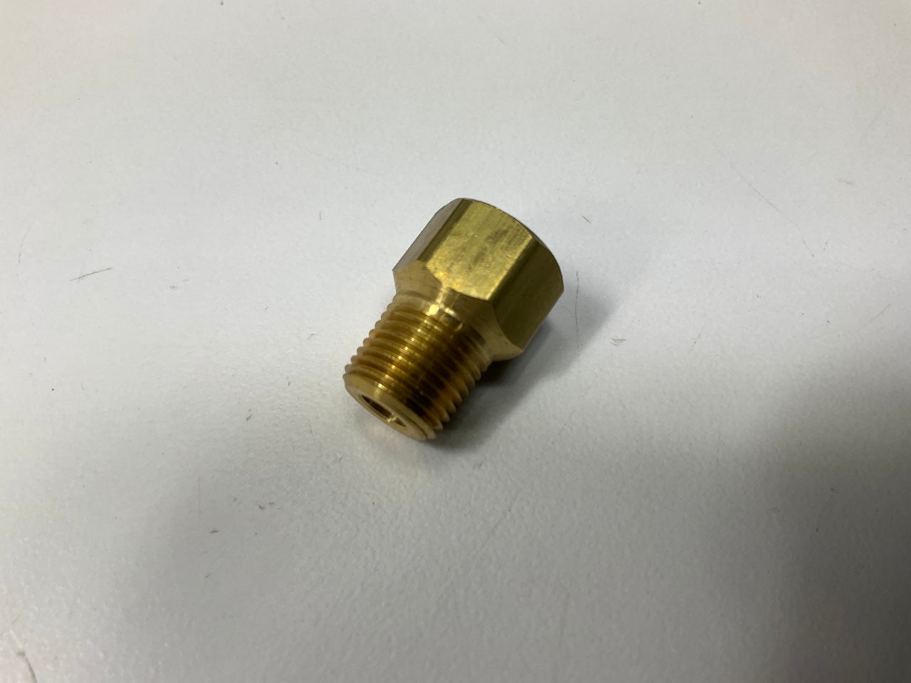 Edelmann 112420 Double Compression Fitting Male Connector, 1/4'' Tube 1/8'' NPT