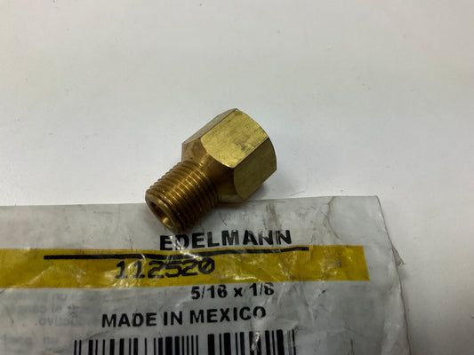 Edelmann 112520 Double Compression Fitting Male Connector, 5/16'' Tube 1/8'' NPT