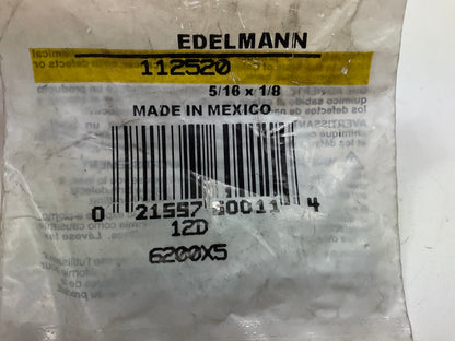 Edelmann 112520 Double Compression Fitting Male Connector, 5/16'' Tube 1/8'' NPT