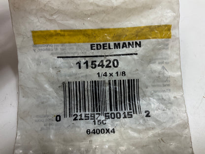 Edelmann 115420 Double Compression Male Elbow Fitting - 1/4'' Tube X 1/8'' Pipe