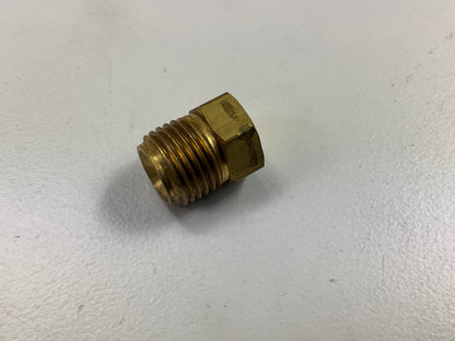 Edelmann 120400 Inverted Flare Tube Solid Plug Fitting, 1/4'' Tube