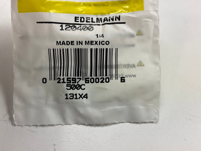 Edelmann 120400 Inverted Flare Tube Solid Plug Fitting, 1/4'' Tube