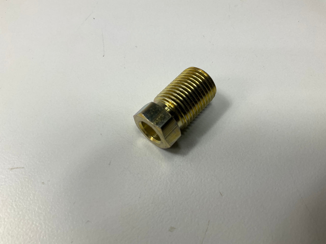 Edelmann 121040 Inverted Flare Tube Long Nut Fitting, 1/4'' Tube