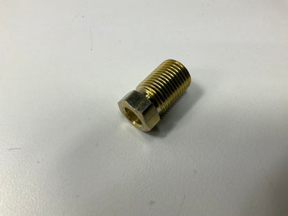 Edelmann 121040 Inverted Flare Tube Long Nut Fitting, 1/4'' Tube