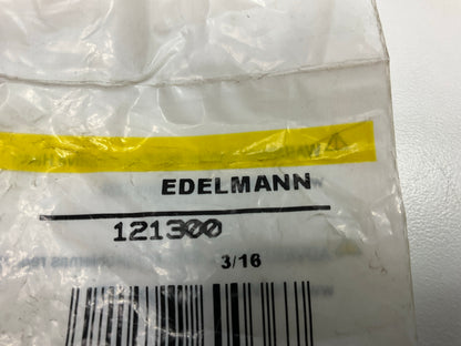 (5) Edelmann 121300 Inverted Flare Tube Brass Nut Fitting, 3/16'' Tube