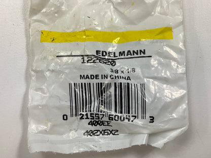 (5) Edelmann 122620 Male Elbow Inverted Flare Fitting 3/8'' Tube, 1/8'' NPT