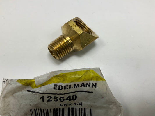 Edelmann 125640 Female Inverted Flare Fitting 3/8 '' Tube -1/4'' Pipe Thread