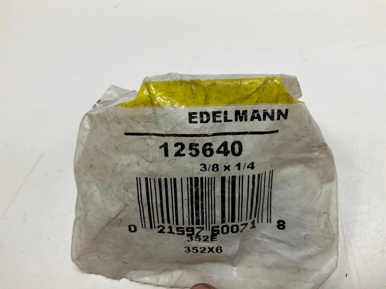 Edelmann 125640 Female Inverted Flare Fitting 3/8 '' Tube -1/4'' Pipe Thread