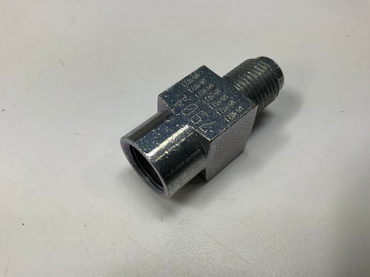 Edelmann 127031 Inverted Flare Trailer Brake Tee Fitting, 1/4'' X 3/16'' X 1/4''