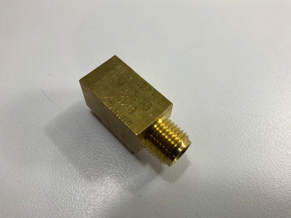 Edelmann 127444 Inverted Flare Trailer Brake Tee 1/4'' F X 1/4'' F X 1/4'' M Thread