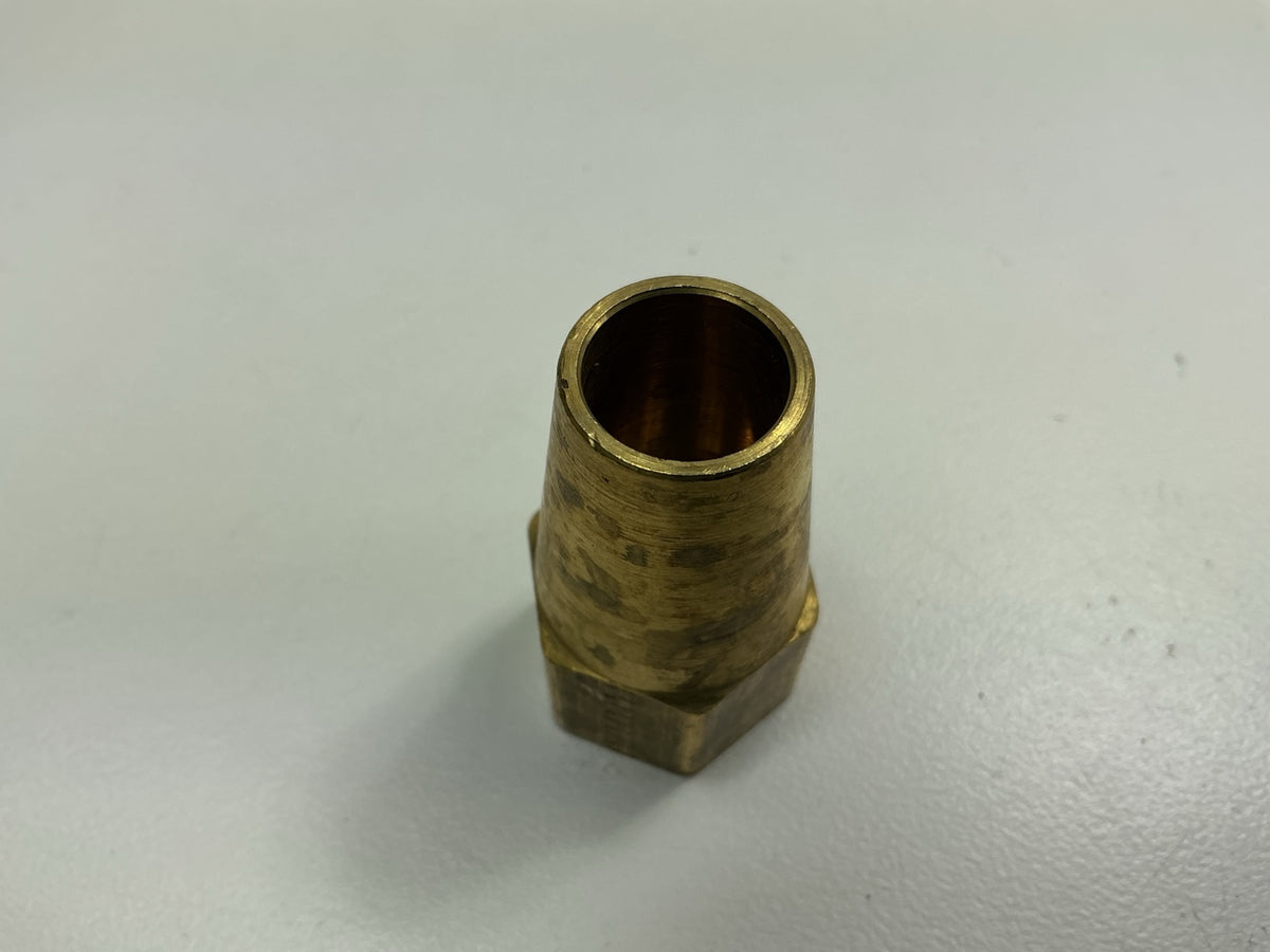 Edelmann 141800 SAE 45 Degree Flared Tube Long Nut Fitting 1/2'' Tube