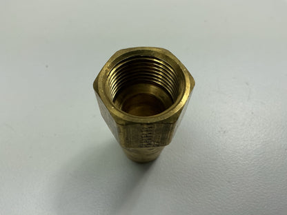 Edelmann 141800 SAE 45 Degree Flared Tube Long Nut Fitting 1/2'' Tube
