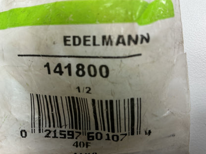 Edelmann 141800 SAE 45 Degree Flared Tube Long Nut Fitting 1/2'' Tube