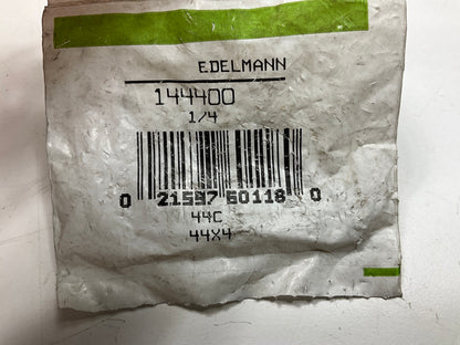 Edelmann 144400 SAE 45 Degree Flared Tube Union Tee Fitting, 1/4'' Tube