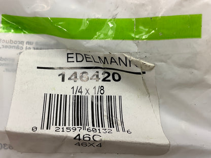 (5) Edelmann 146420 SAE 45 Degree Flared Tube Female Fitting 1/4'' Tube 1/8'' FNPT