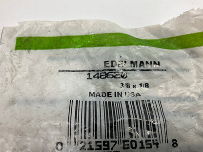 (5) Edelmann 148620 45 Degree Flared Tube Fitting 3/8'' Tube 1/8'' Pipe Thread