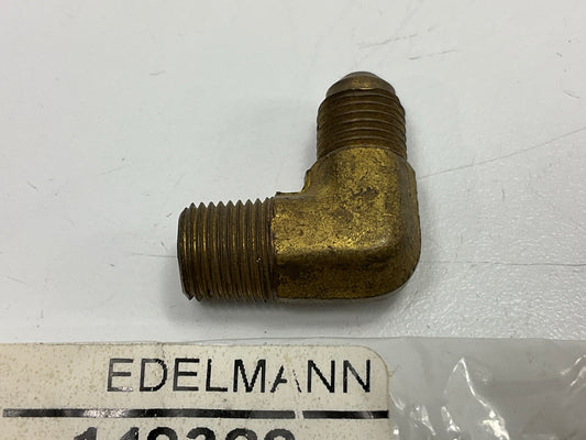 Edelmann 149320 SAE 45° Flared Male Elbow Fitting 3/16'' Tube X 1/8'' Pipe Thread