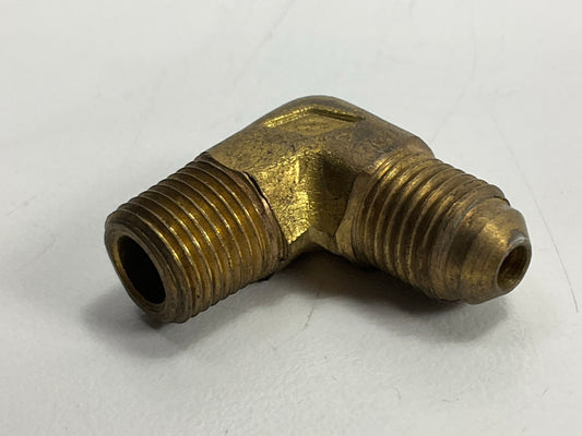 Edelmann 149320 SAE 45° Flared Male Elbow Fitting 3/16'' Tube X 1/8'' Pipe Thread