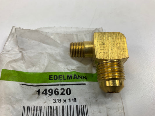 Edelmann 149620 Male 90 Degree Elbow 3/8'' Tube Size X 1/8'' Pipe Thread Fitting