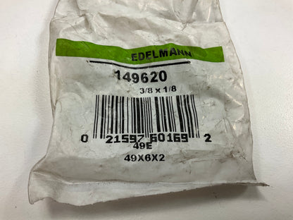 Edelmann 149620 Male 90 Degree Elbow 3/8'' Tube Size X 1/8'' Pipe Thread Fitting