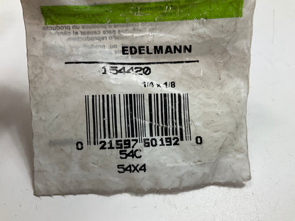 Edelmann 154420 Flare SAE 45 Deg Elbow Tube Fitting 1/4'' Tube X 1/8'' Pipe