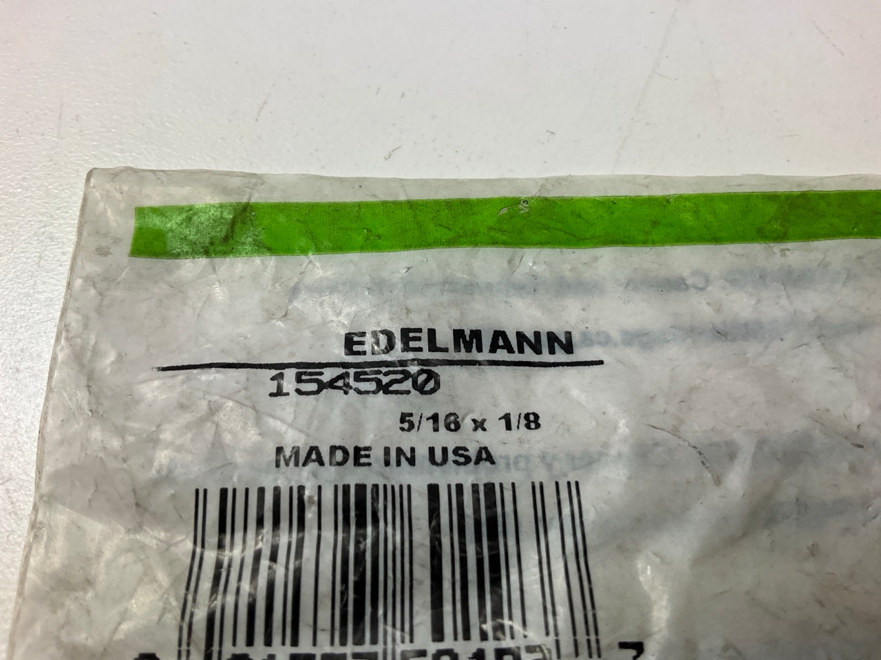 (5) Edelmann 154520 45 Degree Hydraulic Coupler Adapter 5/16'' Male X 1/8'' Male
