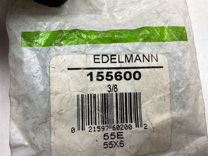 (5) Edelmann 155600 SAE 45 Degree Flare Tube Union Fitting, 3/8'' Tube Size