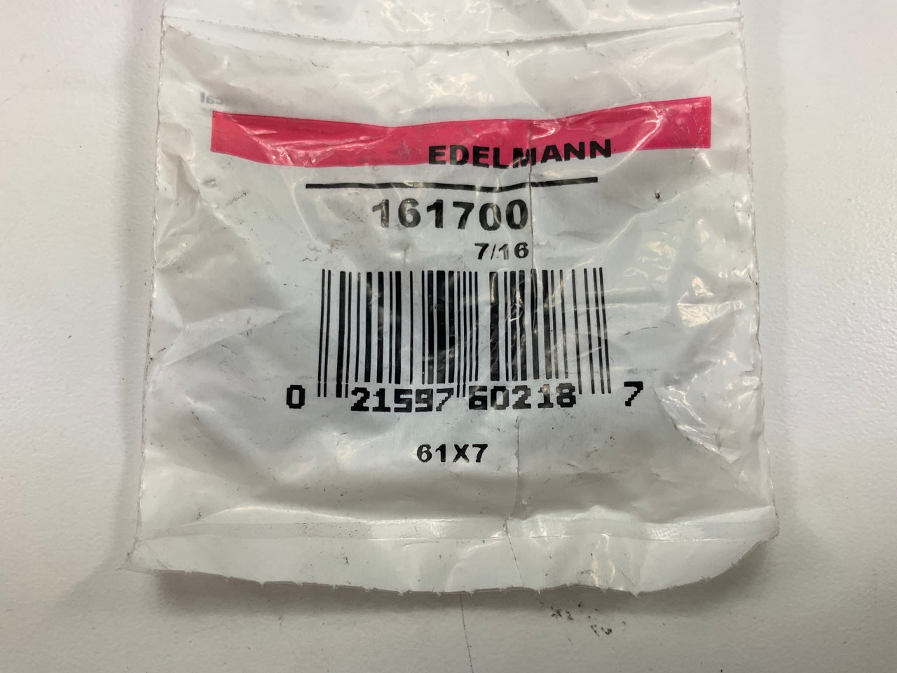 Edelmann 161700 Compression Fitting Nut, 7/16'' Tube