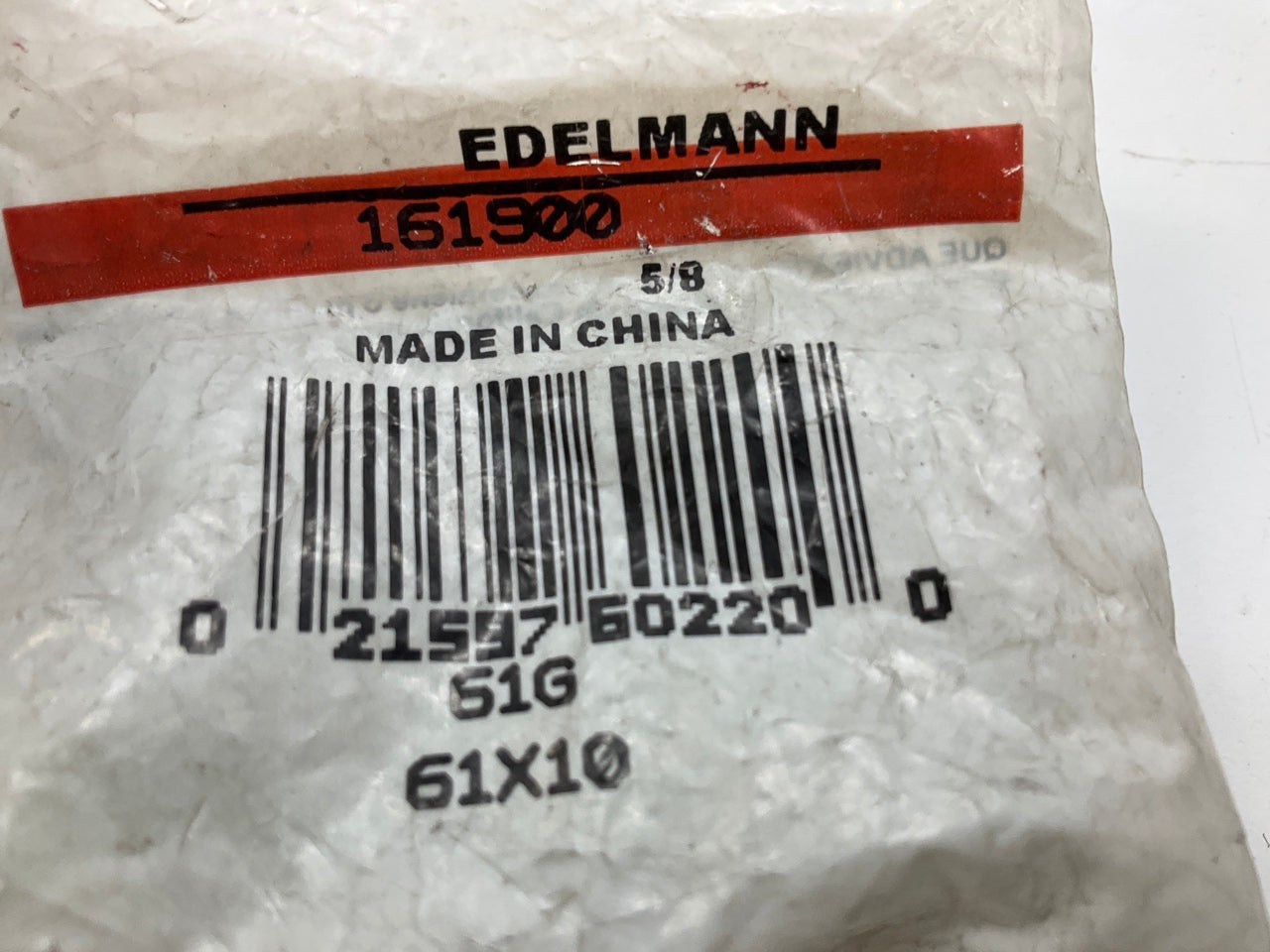 Edelmann 161900 Compression Fitting Nut, 5/8''