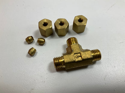 Edelmann 164200 Union Tee Compression Fitting, 1/8'' Tube