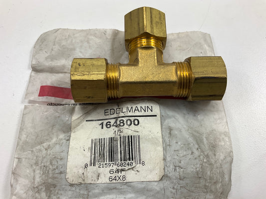 Edelmann 164800 Union Tee Compression Fitting 1/2'' Tube Size