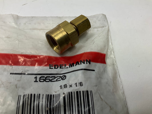 Edelmann 166220 Compression Fitting 1/8'' Tube Size X 1/8'' Female Pipe Thread